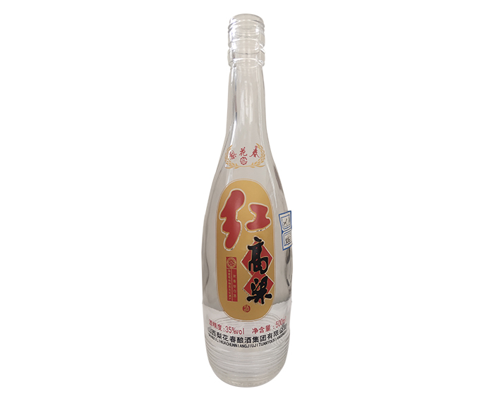 晶白料玻璃瓶